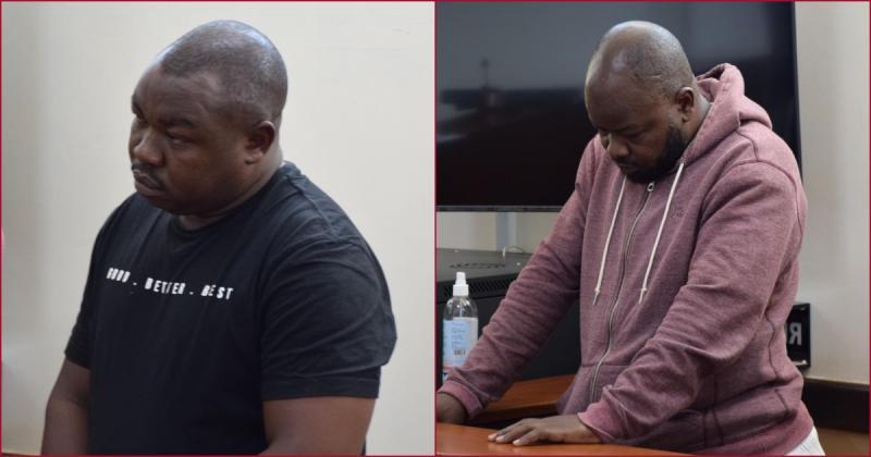 Charles Macharia and Julius Onyango were found guilty of receiving a bribe, concealing evidence, and obstructing EACC officers on lawful duty.